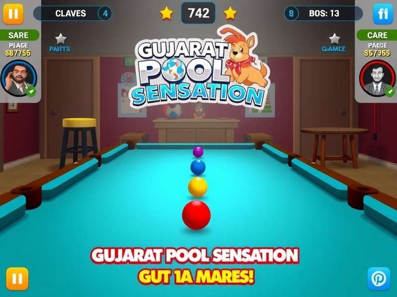 Gujarat Pool Sensation Game Screenshot